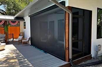 Outdoor Motorized Shades